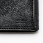 Gucci Guccissima Leather Heart Script Continental Wallet