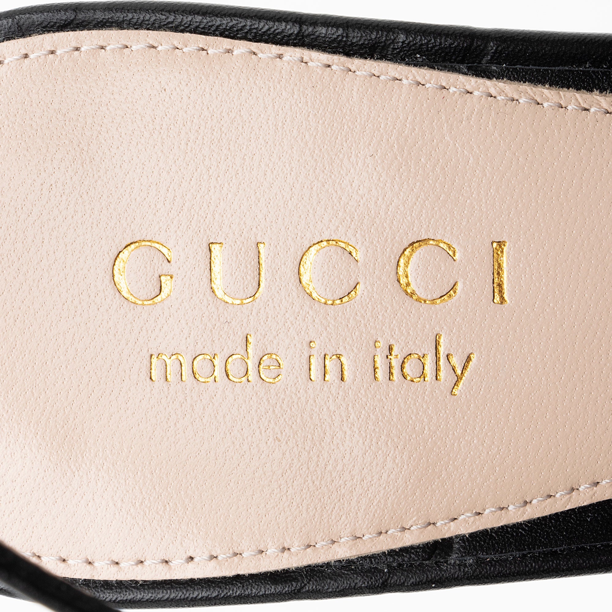 Gucci Guccissima Leather Horsebit Platform Slingback Loafer Pumps - Size 8 / 38