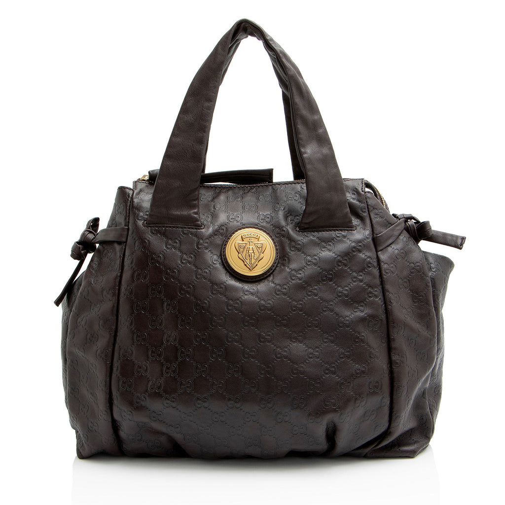 Gucci Guccissima Leather Hysteria Tote (SHF-fEgEGF)