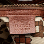 Gucci Guccissima Leather Indy Large Satchel (SHF-19577)
