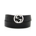 Gucci Guccissima Leather Interlocking G Belt - Size 38 / 95 (SHF-19971)