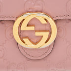 Gucci Guccissima Leather Interlocking G Continental Wallet