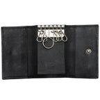 Gucci Guccissima Leather Interlocking G Key Holder