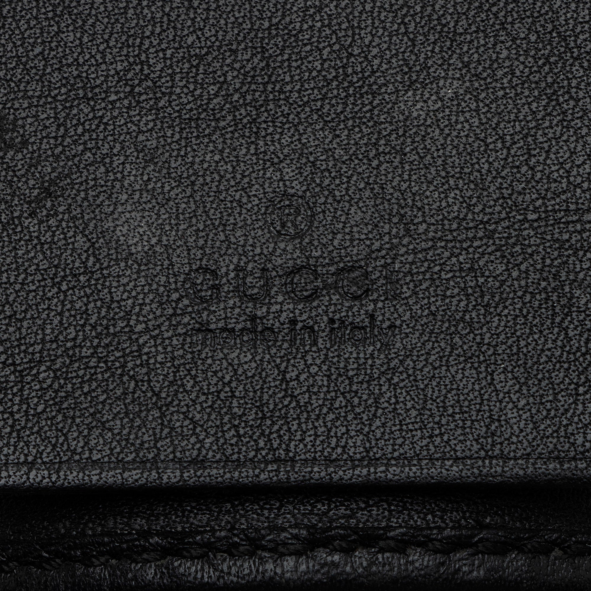 Gucci Guccissima Leather Interlocking G Key Holder