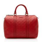 Gucci Guccissima Leather Joy Boston Bag (SHF-NJjppL)