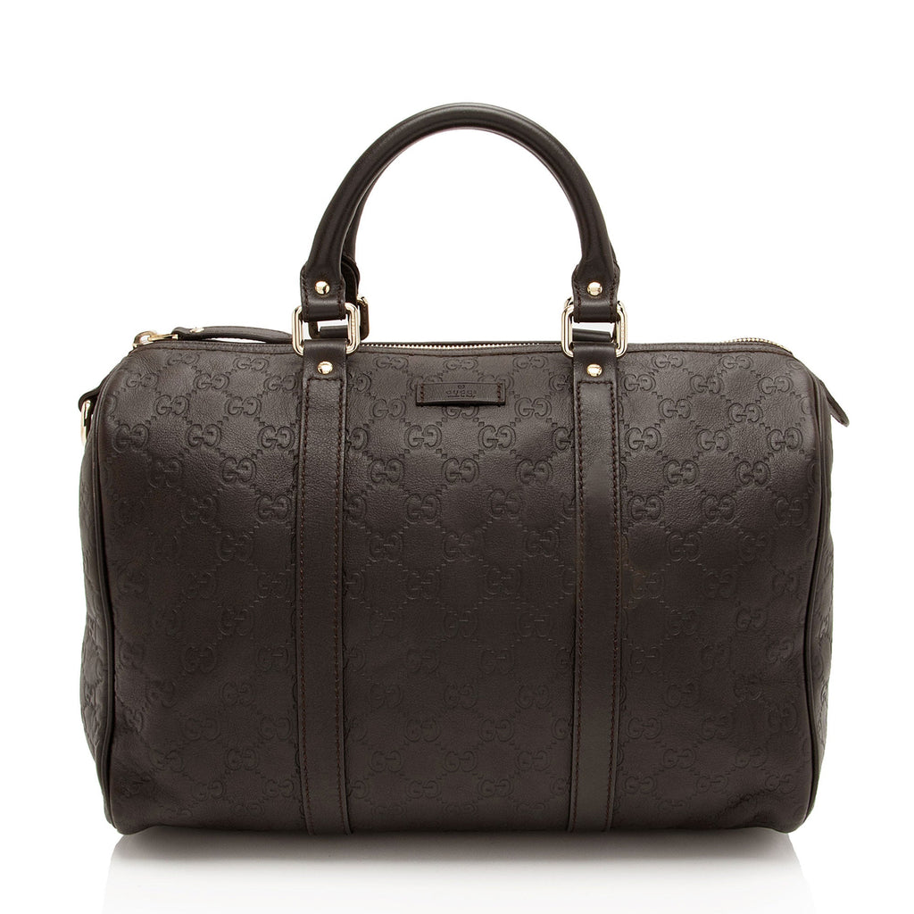 Gucci Guccissima Leather Joy Boston Bag (SHF-Hk3ik1)