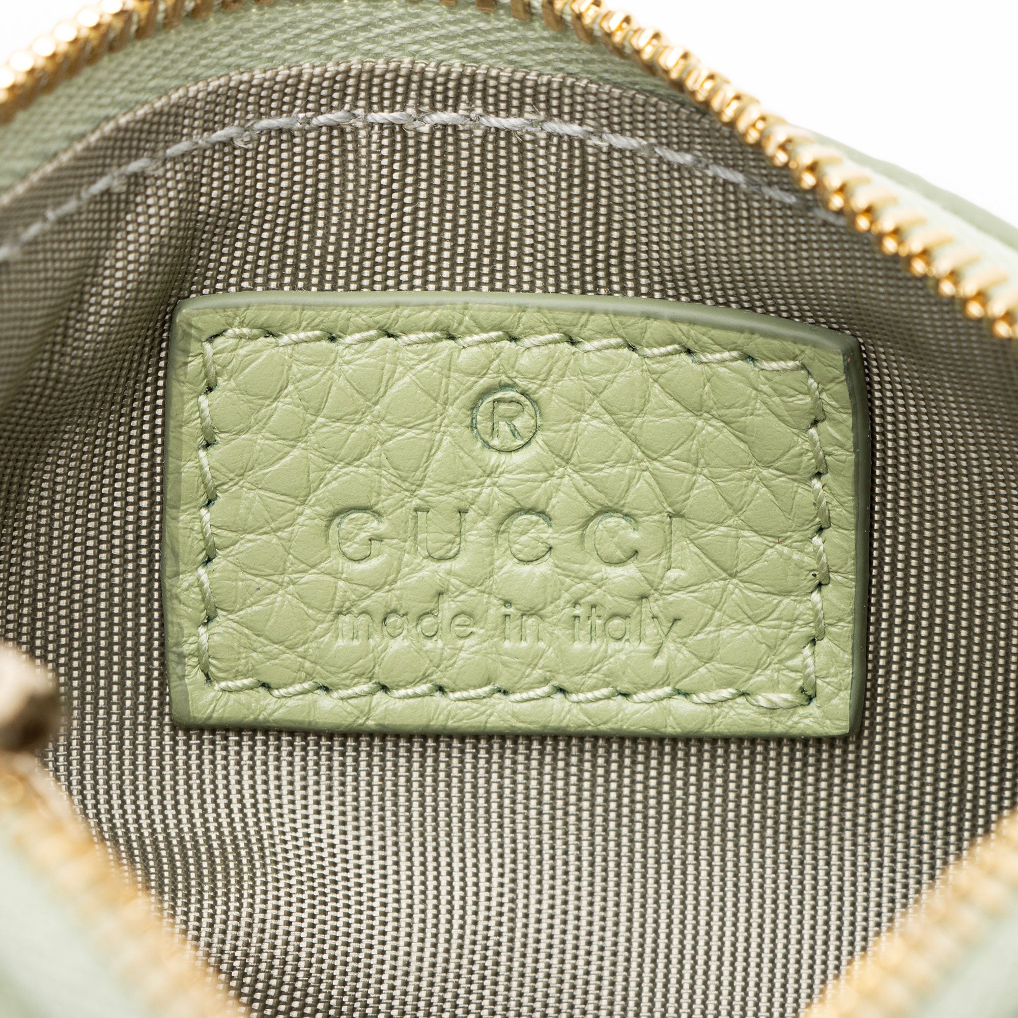Gucci Guccissima Leather Key Pouch
