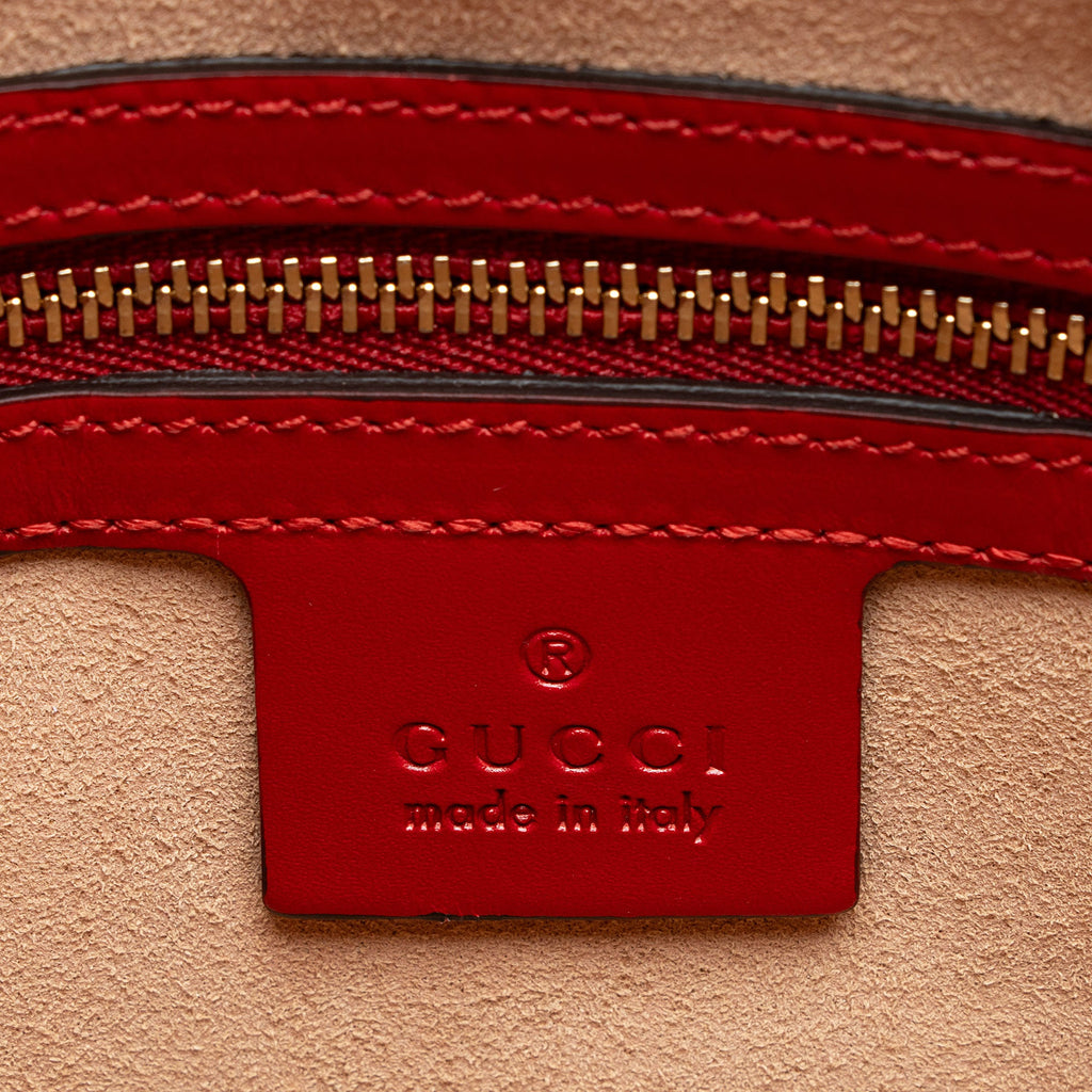 Gucci Guccissima Leather Linea A Fold Over Tote