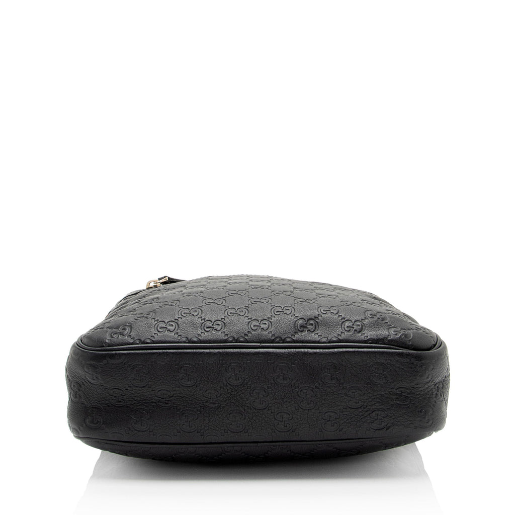 Gucci Guccissima Leather Messenger (SHF-poP2VB)