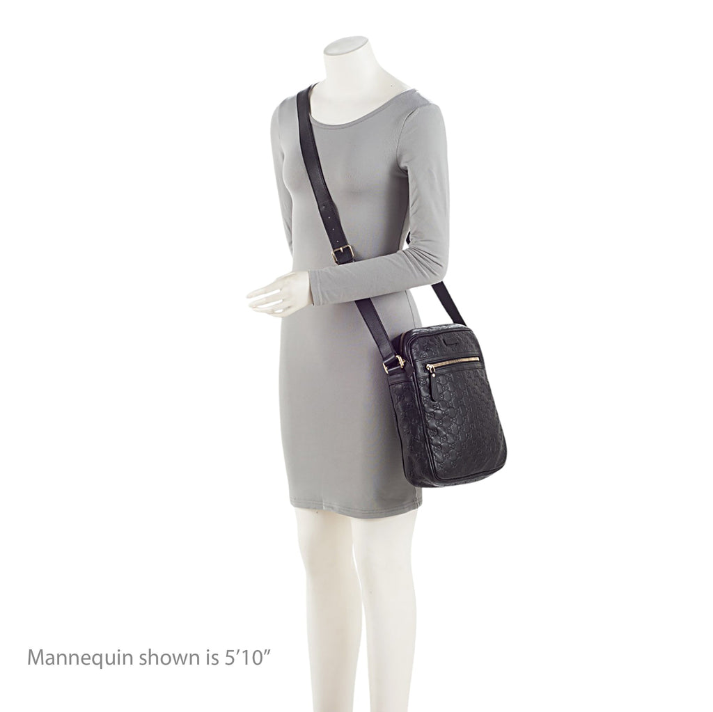 Gucci Guccissima Leather Messenger (SHF-poP2VB)