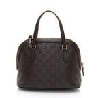 Gucci Guccissima Leather Dome Small Satchel