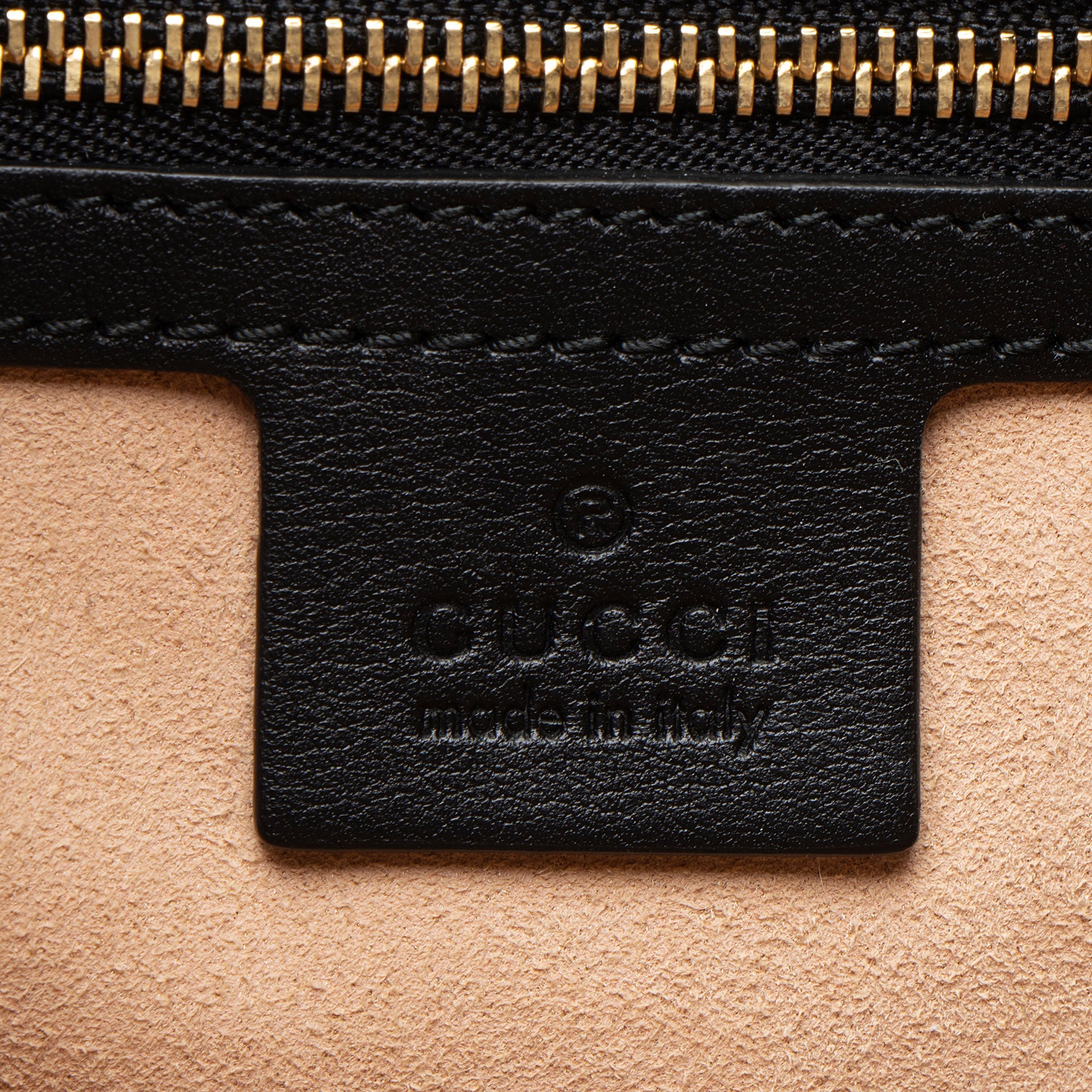 Gucci Guccissima Leather Padlock Chain Medium Shoulder Bag
