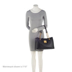 Gucci Guccissima Leather Padlock Chain Medium Shoulder Bag (SHF-21910)