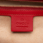 Gucci Guccissima Leather Padlock Medium Shoulder Bag (SHF-fXEhOA)