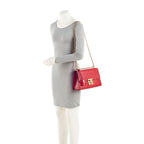 Gucci Guccissima Leather Padlock Medium Shoulder Bag (SHF-83LvCg)