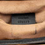 Gucci Guccissima Leather Padlock Saddle Medium Shoulder Bag
