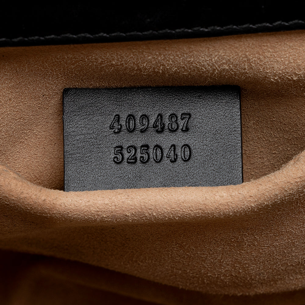 Gucci Guccissima Leather Padlock Small Shoulder Bag (SHF-21759)