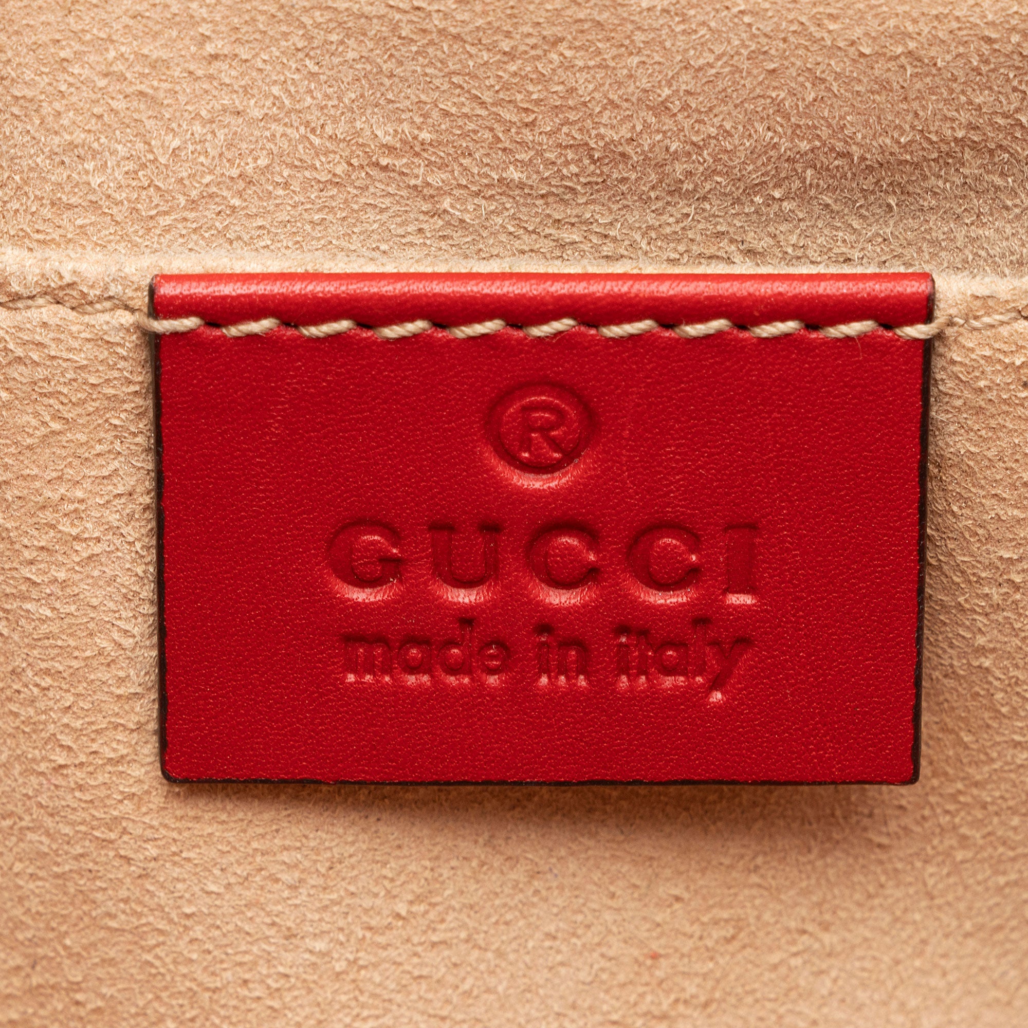 Gucci Guccissima Leather Padlock Small Shoulder Bag (SHF-SFYeCH)