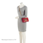 Gucci Guccissima Leather Padlock Small Shoulder Bag (SHF-SFYeCH)