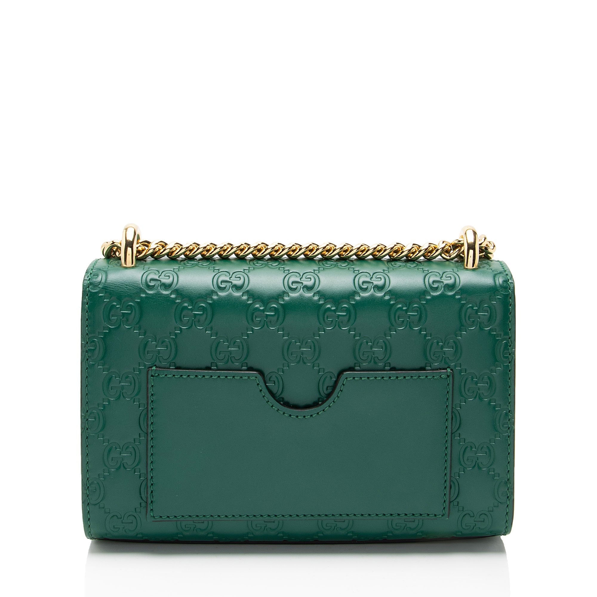 Gucci Guccissima Leather Padlock Small Shoulder Bag