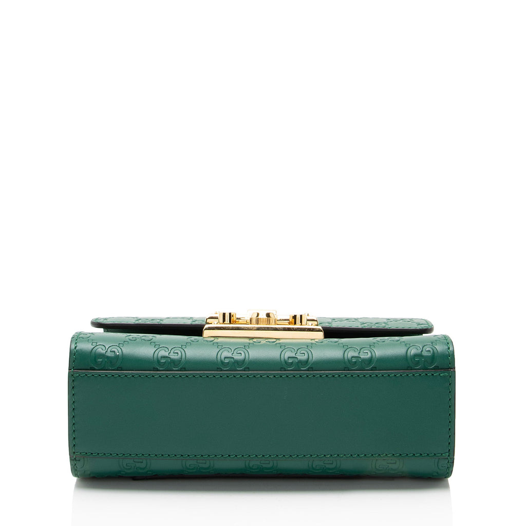 Gucci Guccissima Leather Padlock Small Shoulder Bag