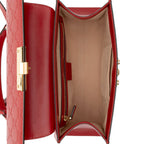 Gucci Guccissima Leather Padlock Small Top Handle