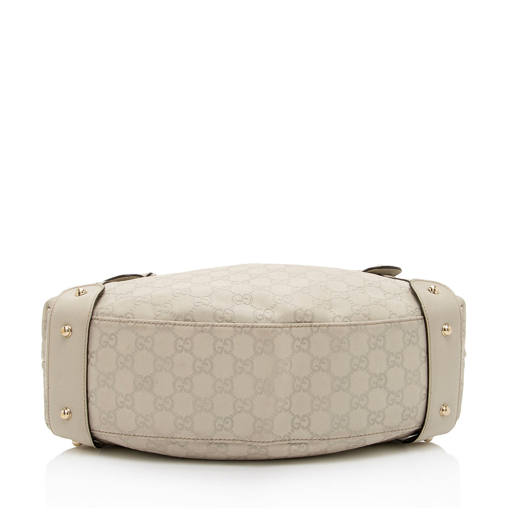 Gucci Guccissima Leather Pelham Small Shoulder Bag (SHF-qiecoD)
