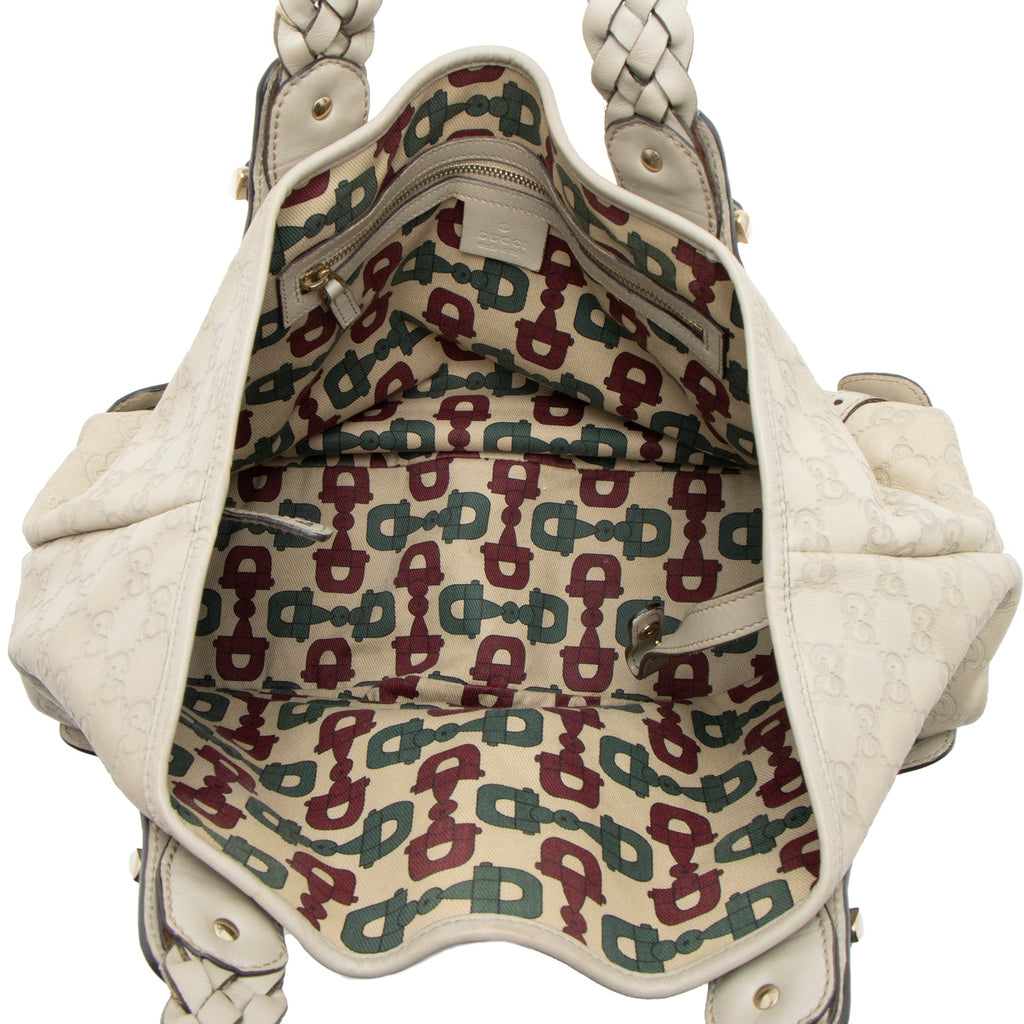 Gucci Guccissima Leather Pelham Small Shoulder Bag