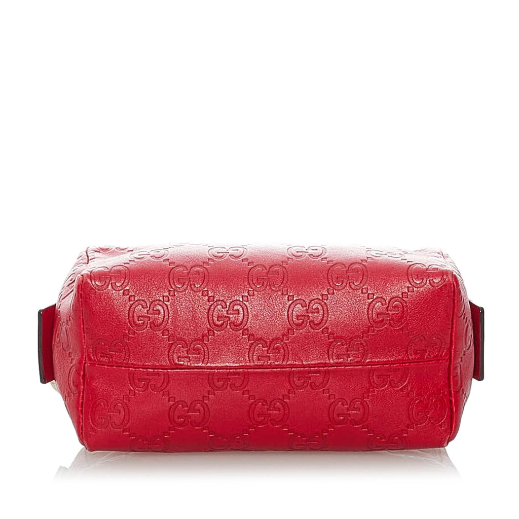Gucci Guccissima Leather Pouch (SHG-30903)