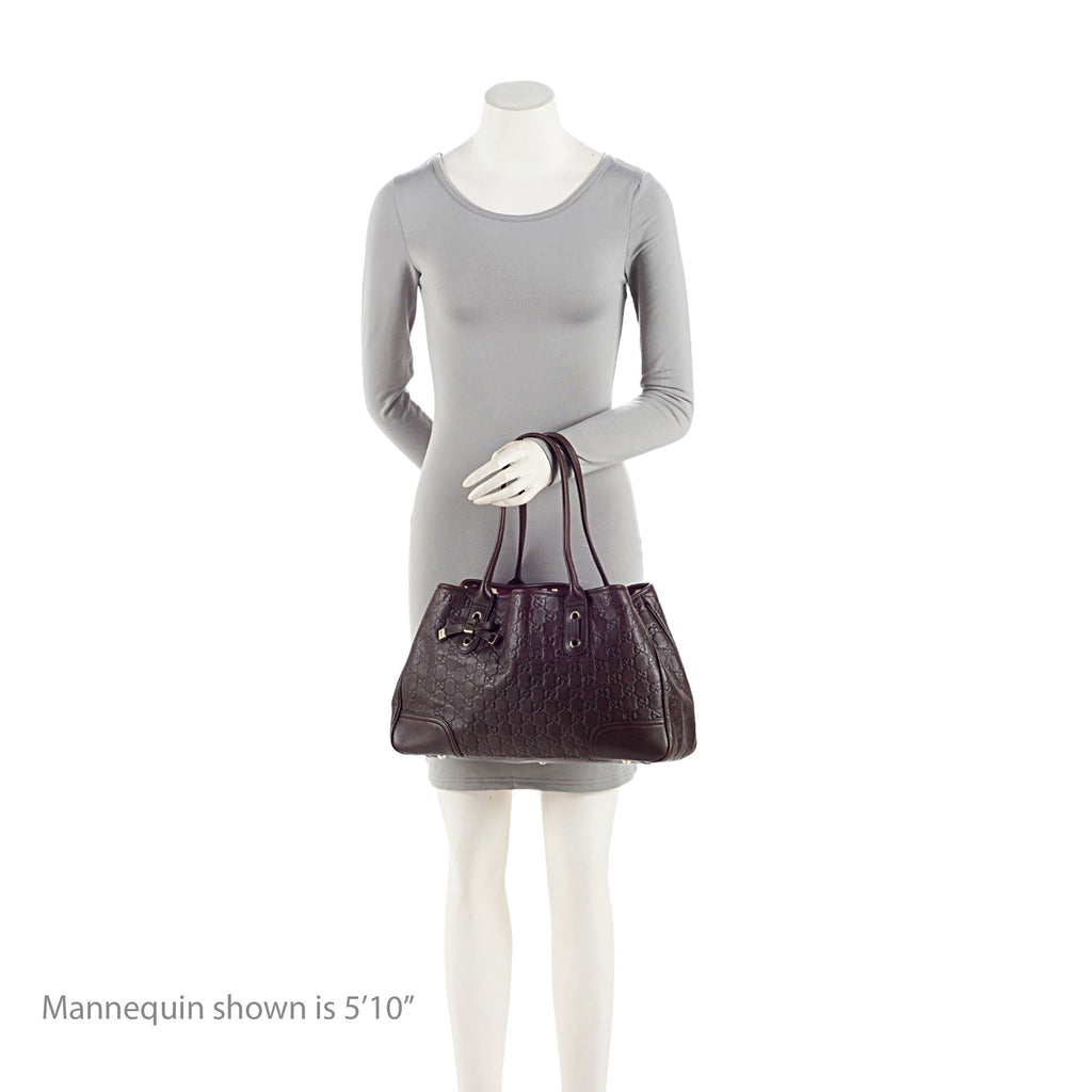 Gucci Guccissima Leather Princy Medium Tote (SHF-k7qnve)