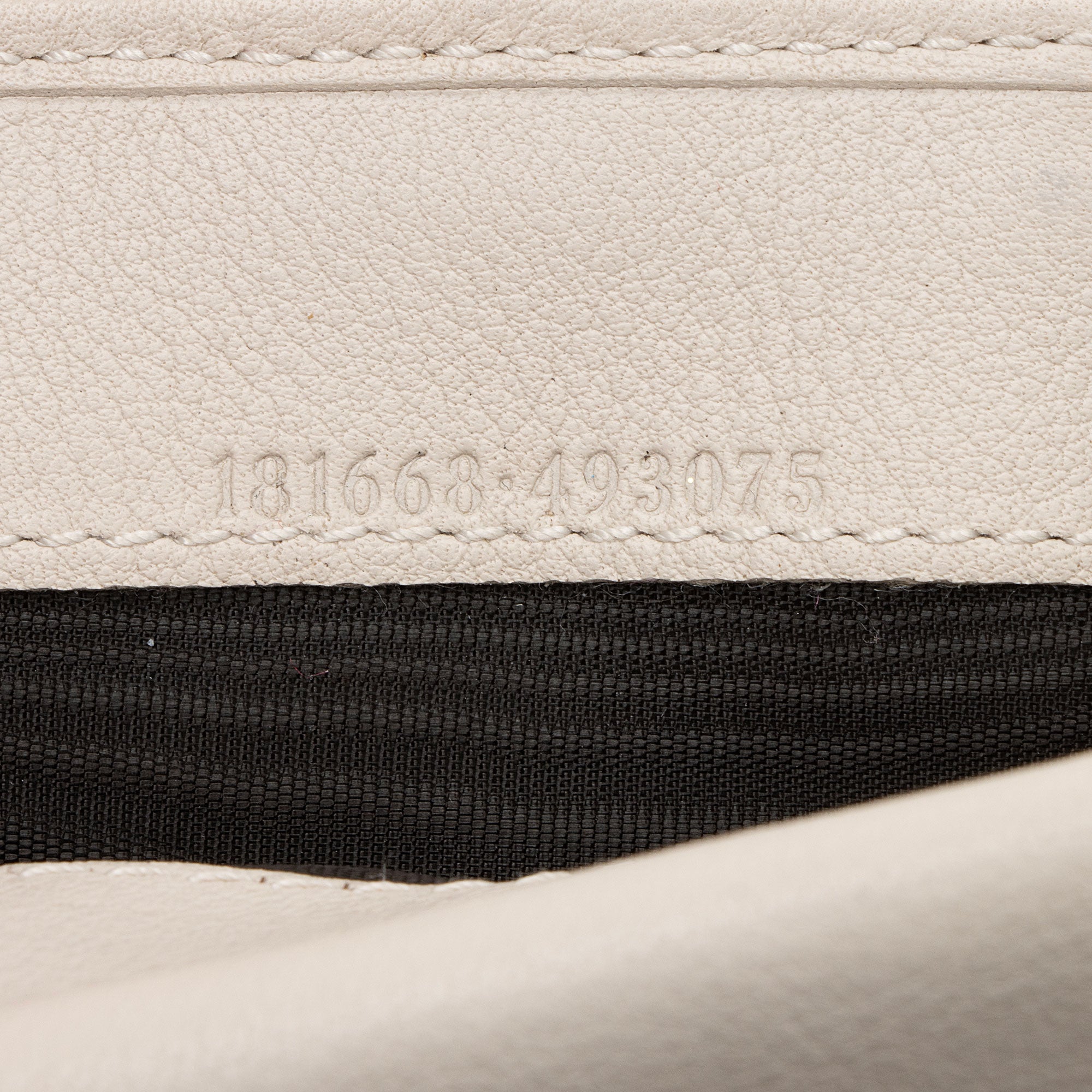 Gucci Guccissima Leather Script Wallet