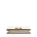Gucci Guccissima Leather Signature Bow Mini Wallet on Chain