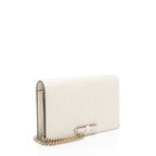Gucci Guccissima Leather Signature Bow Mini Wallet on Chain