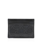 Gucci Guccissima Leather Signature Card Case (SHF-DJGb1D)