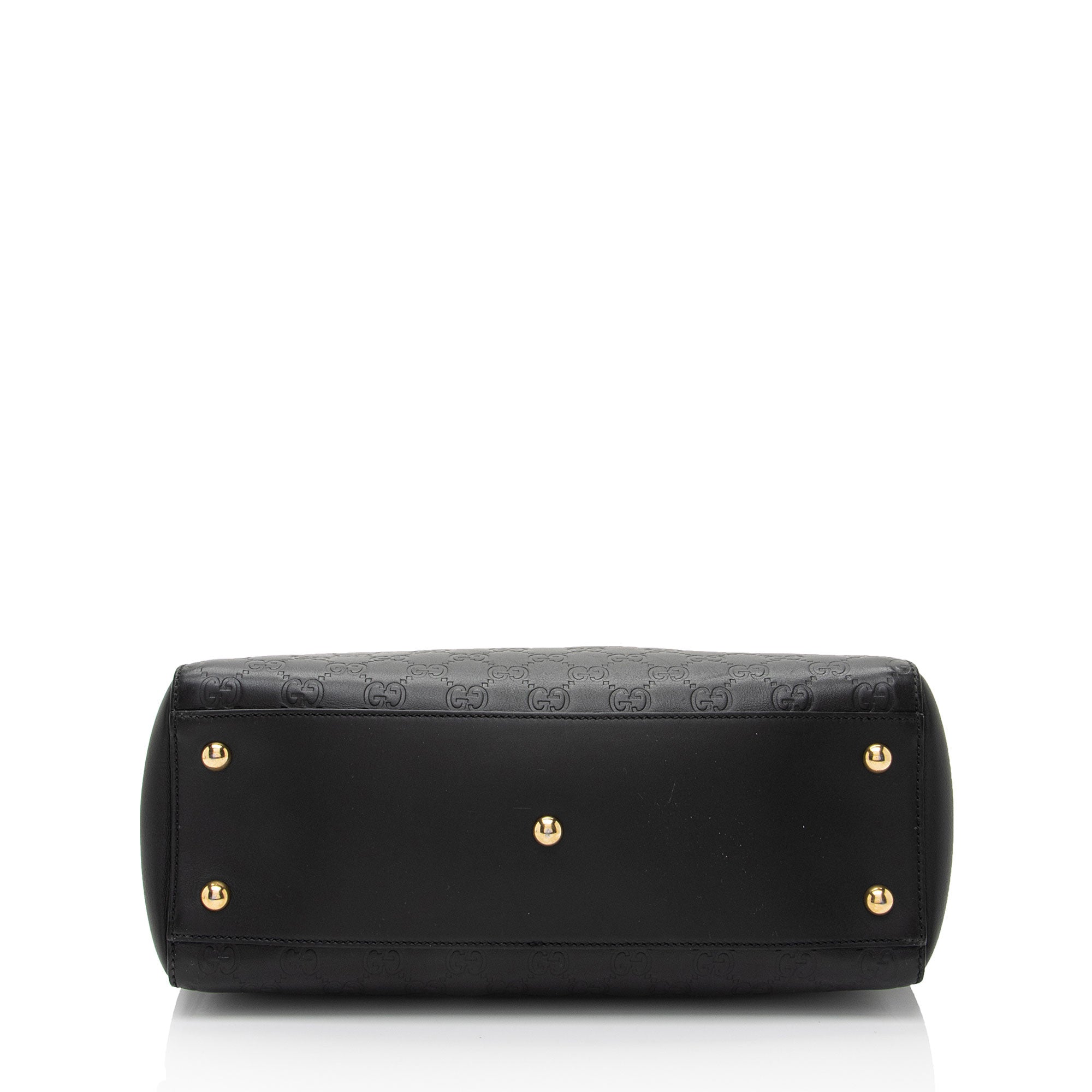 Gucci Guccissima Leather Signature Large Tote