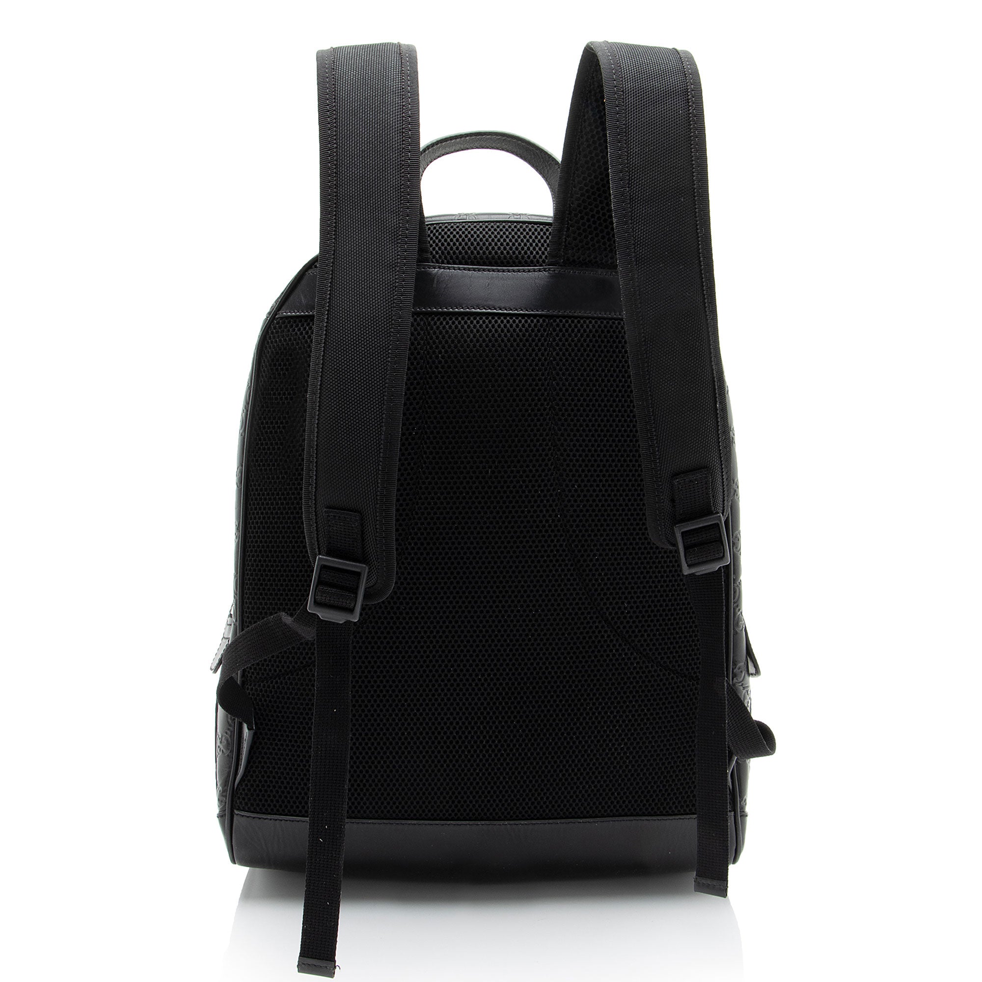 Gucci Guccissima Leather Signature Medium Backpack