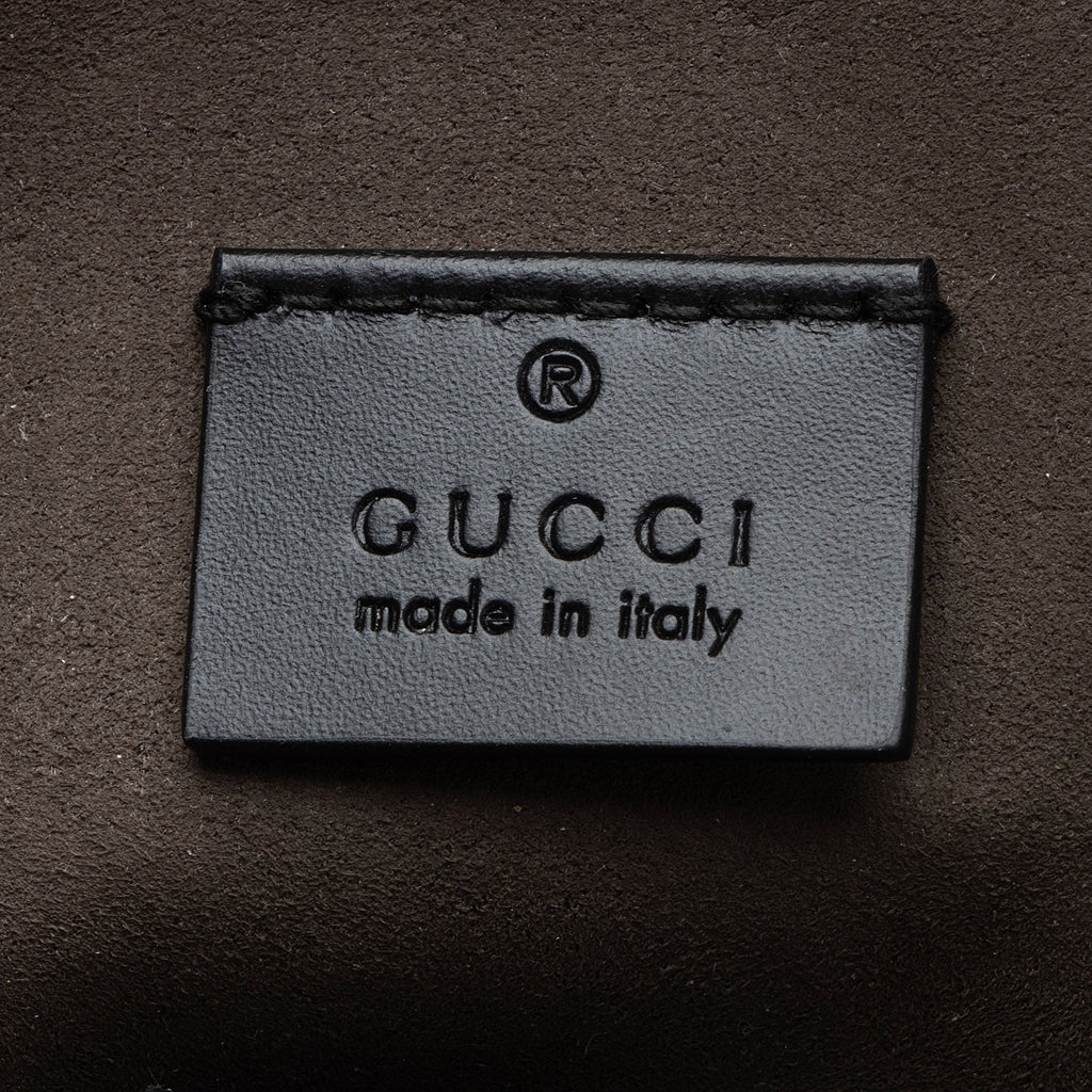 Gucci Guccissima Leather Signature Medium Backpack