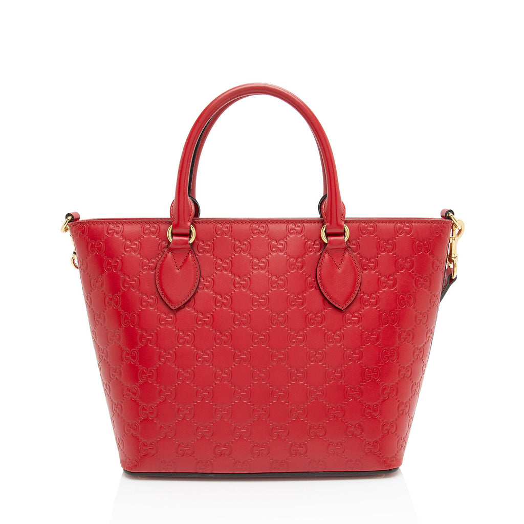 Gucci Guccissima Leather Signature Medium Tote