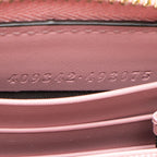 Gucci Guccissima Leather Signature Zip Around Wallet