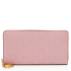 Gucci Guccissima Leather Signature Zip Around Wallet