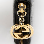 Gucci Guccissima Leather Signature Zip Around Wallet