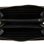 Gucci Guccissima Leather Signature Zip Around Wallet