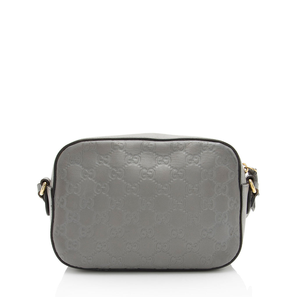 Gucci Guccissima Leather Small Camera Bag