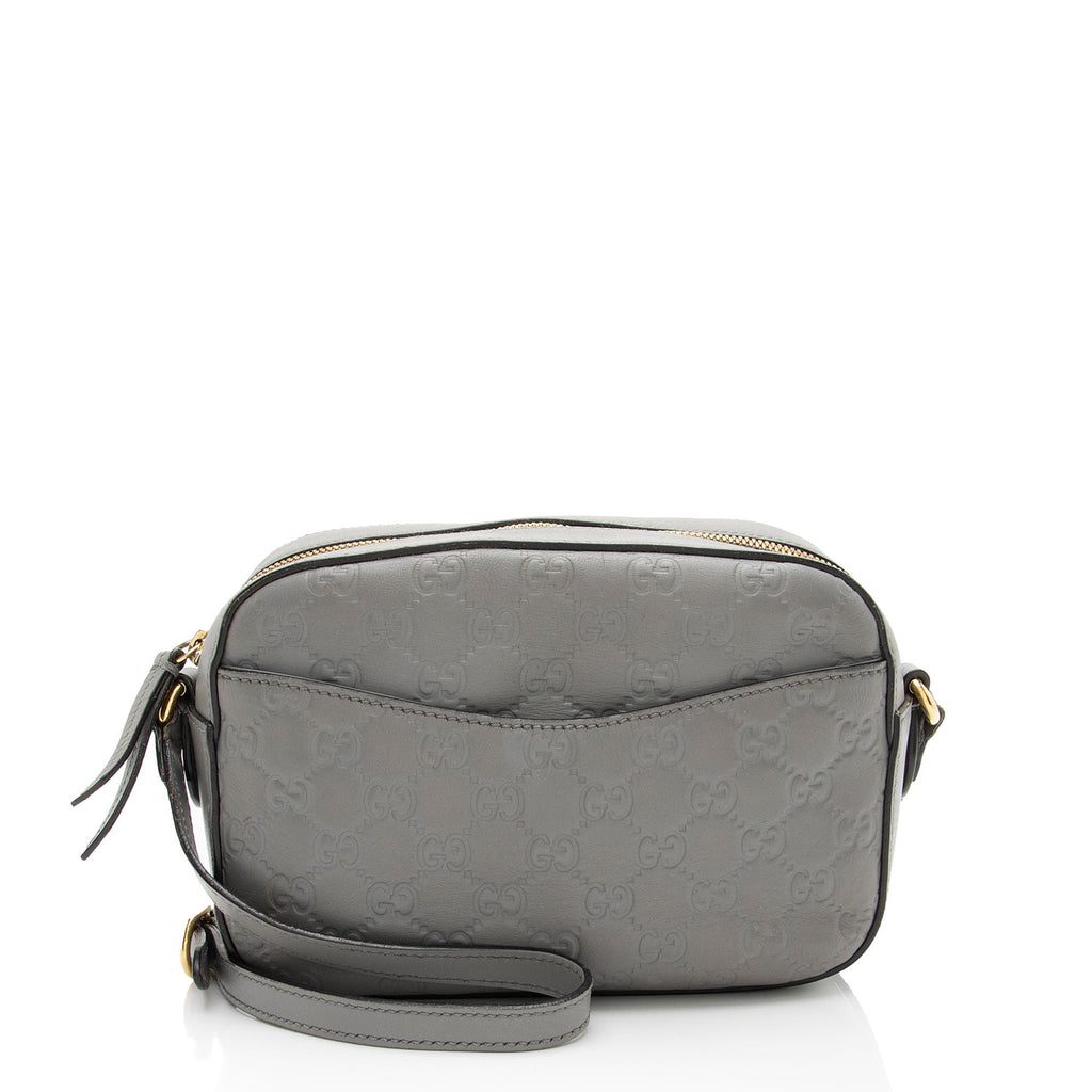 Gucci Guccissima Leather Small Camera Bag