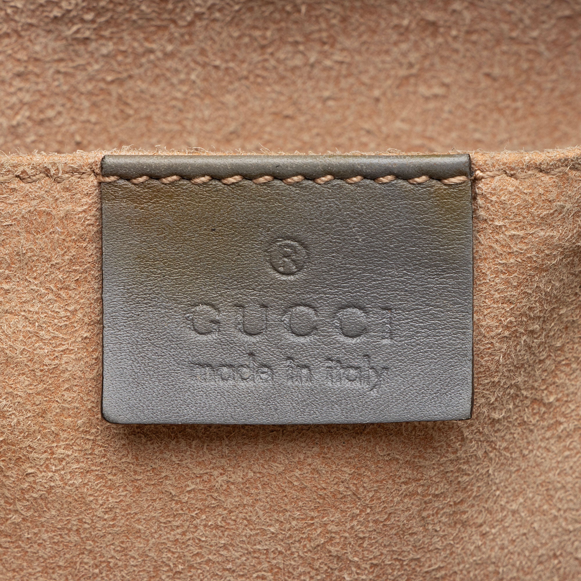 Gucci Guccissima Leather Small Camera Bag