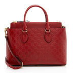 Gucci Guccissima Leather Small Tote (SHF-22853)