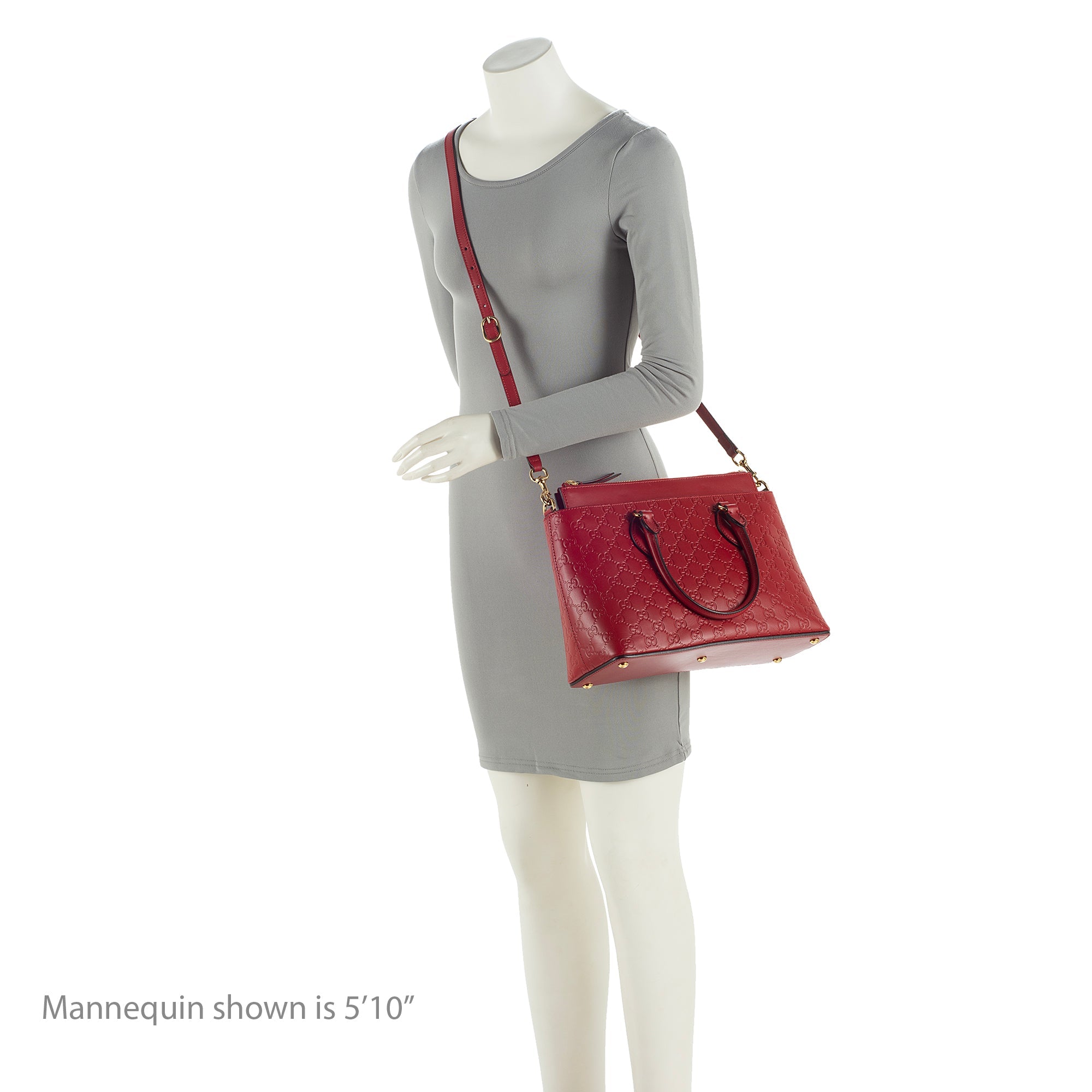 Gucci Guccissima Leather Small Tote (SHF-22853)