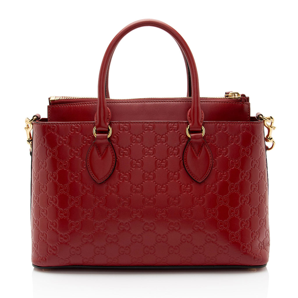 Gucci Guccissima Leather Small Tote (SHF-6jfM9Q)