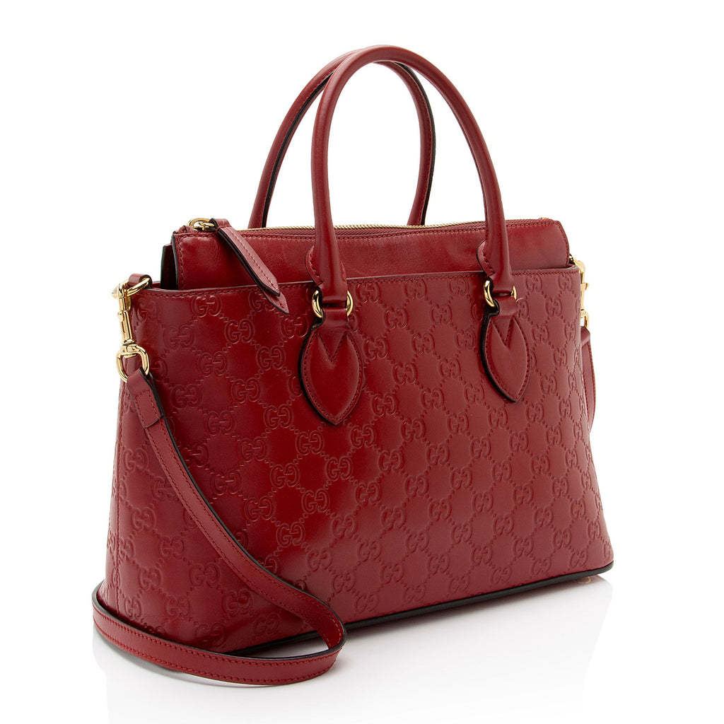 Gucci Guccissima Leather Small Tote (SHF-6jfM9Q)