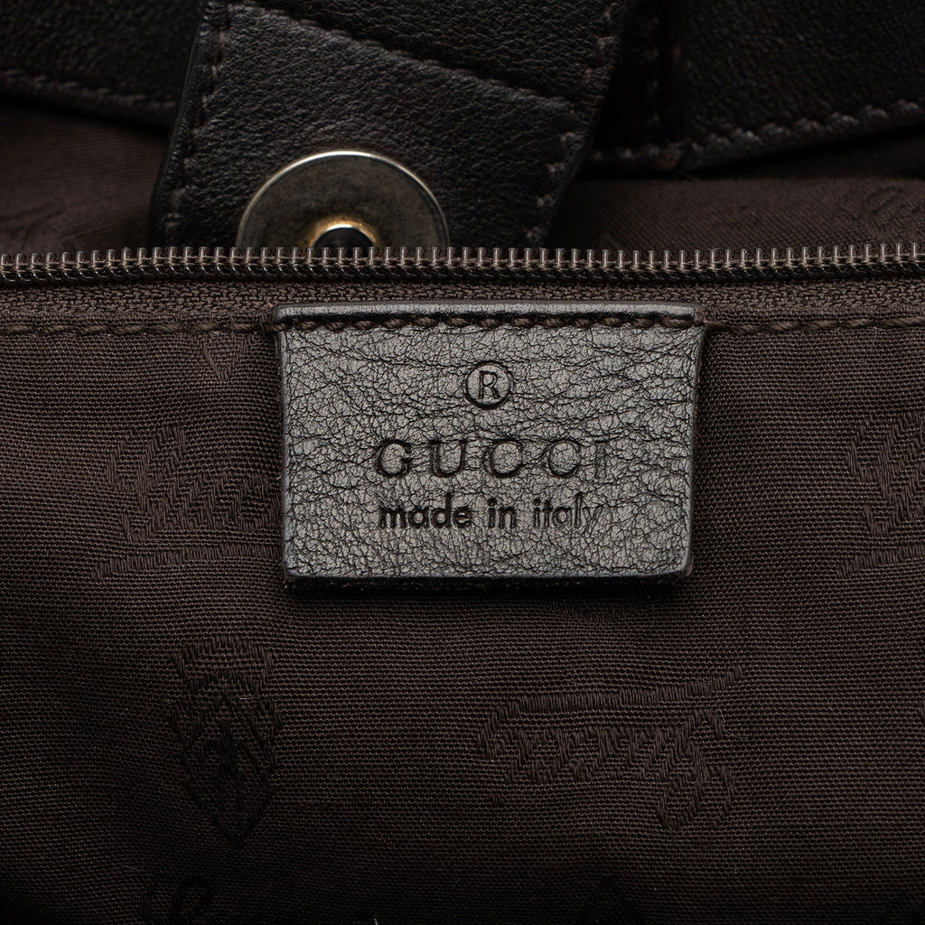 Gucci Guccissima Leather Sukey Large Tote